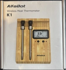 AlfaBot K1 Wireless Meat Thermometer with Dual Probes