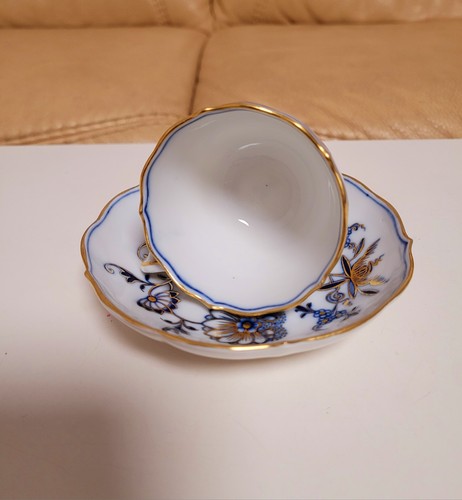 SELTEN,Meissen,1te Wahl, TOP,(1860/1924),Zwiebelmuster,Gold Bemalung,Meißner. - Bild 11 von 20