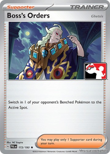Boss's Orders [Ghetsis] Rare 172/193 NM