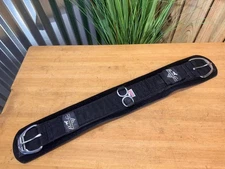 PROFESSIONAL'S CHOICE Black Neoprene Western Horse Cinch Girth ~30"