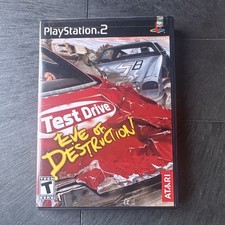 Atari Test Drive: Eve of Destruction (PS2, NTSC-U/C) T Racing Manual (2004)