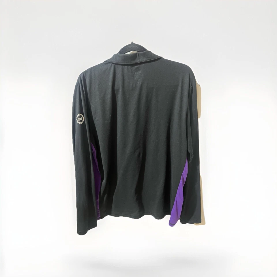Limited Edition Planet Fitness Apparel 3/4 Zip Size Medium - Image 2 of 3