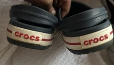 Crocs Classic Clogs Crocband Bayaband Blue Women Size 9 Men Size 7