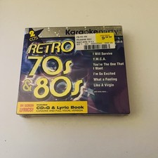 Karaoke Party Retro 70s  80s CD - Sing-Along Collection