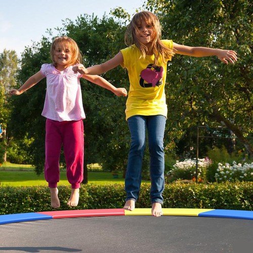 16FT Trampoline Replacement Safety Pad Universal Trampoline Cover Multi-color - Picture 4 of 10