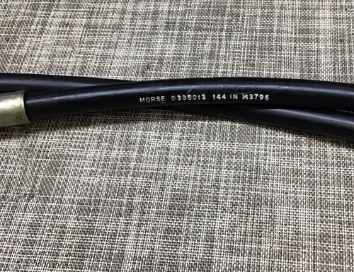 Teleflex Morse C305013 M3796 Control Cable 12ft new - Foto 2 di 7