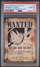 Monkey.D.Luffy [Wanted] OP13-118 Prices | One Piece Japanese