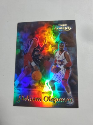 Hakeem Olajuwon - 1999 Topps Gold Label #77 - Houston Rockets NBA Basketball 