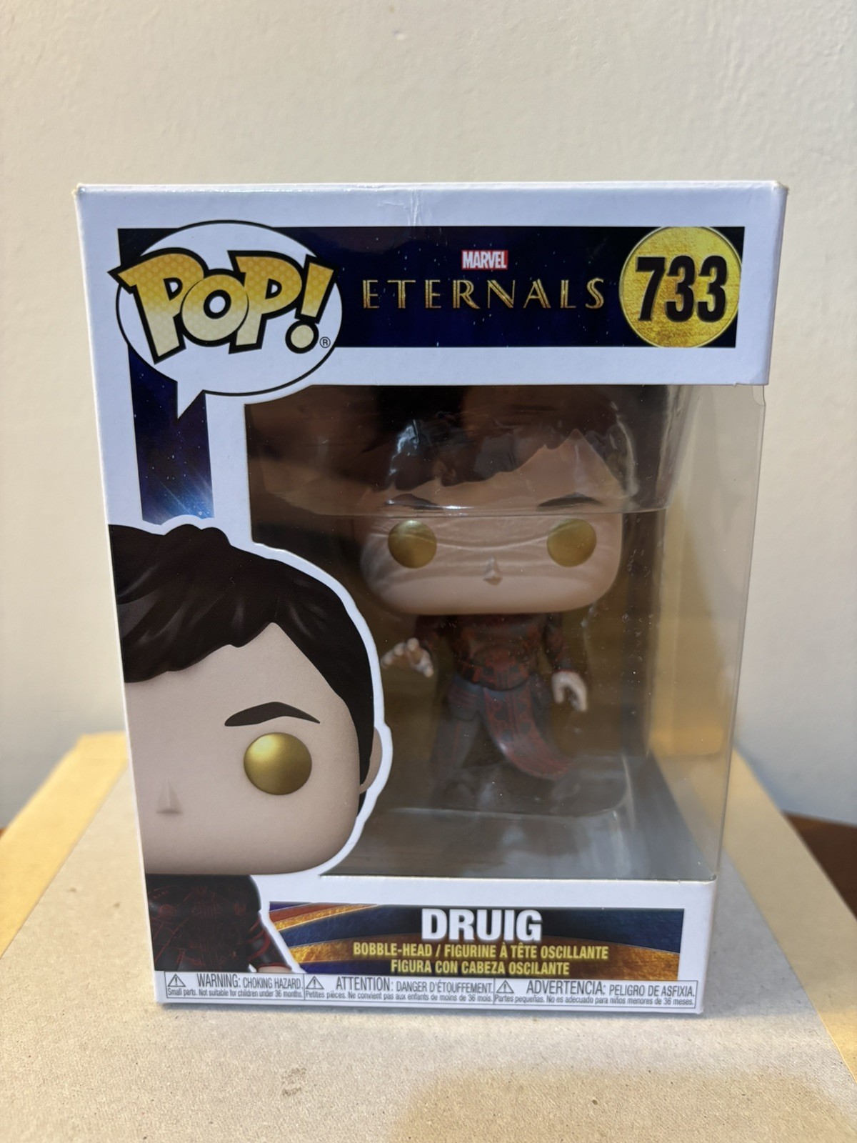 Funko POP! Figura Vinilo Coleccionable Marvel: Eternals Druig the Eternals 733