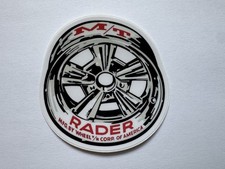 Mt Rader Radir Wheel Decal Sticker Vintage Gasser Drag Cragar Nhra Mt Rader Radir Wheel Decal Sticker Vintage Gasser Drag Cragar Nhra