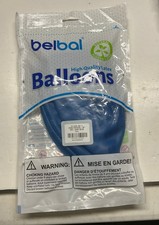 Bag Of 5 PCs Belbal 36  Latex Balloons  Soap/Translucent