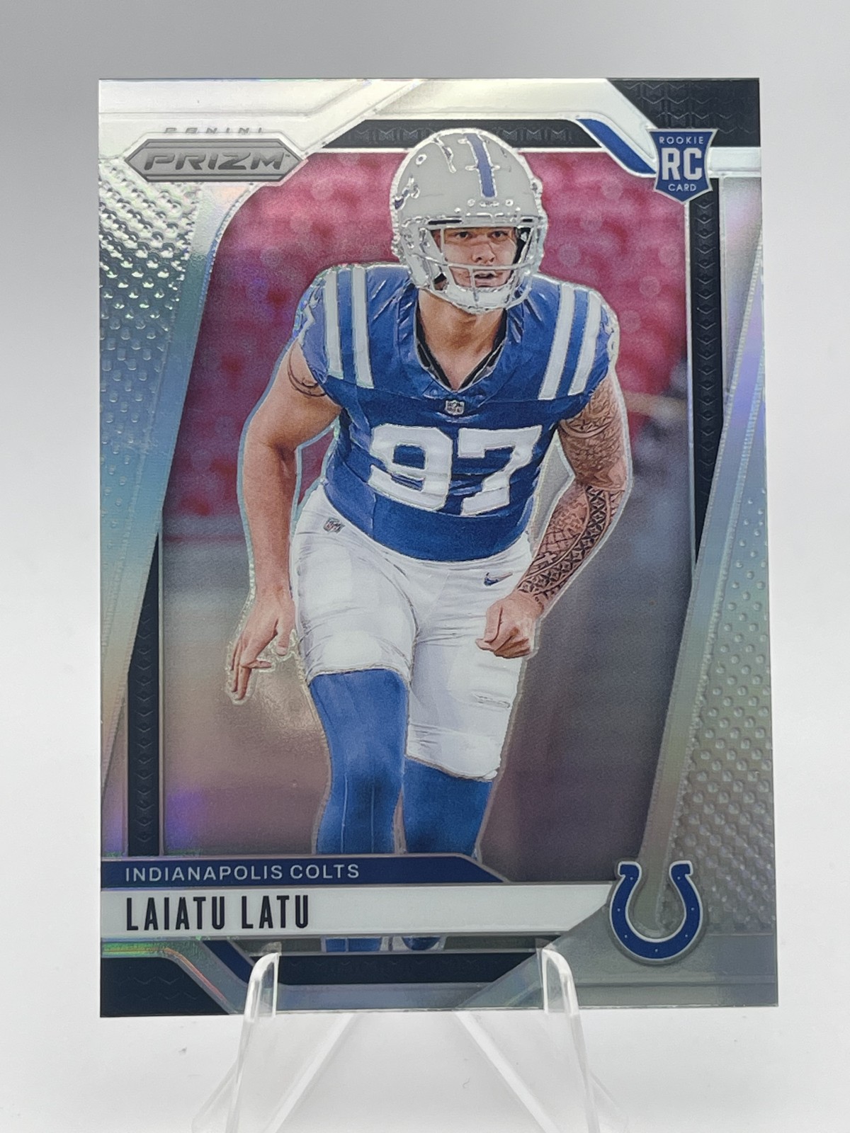 2024 Panini Prizm - Rookies Laiatu Latu #366 Silver Prizm (RC)