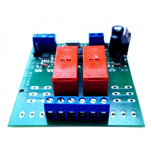MODBUS RTU Mini OUT 2 Ausgang Relais SPDT 16A auf BUS RS485 lose Platine - Bild 4 von 5