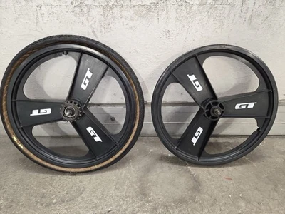 GT BMX MAG FUN WHEElS Set 1993 Old School BMX Oldschool Black Oldschool - Bild 1 von 3