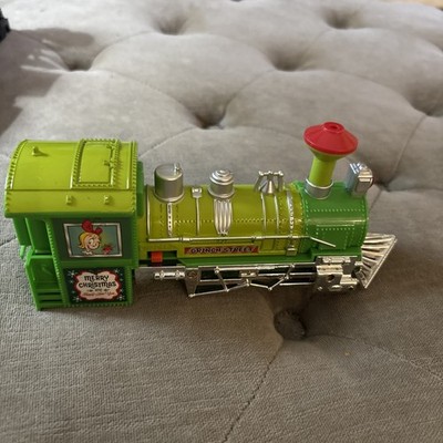 Dr Seuss  The Grinch Express Train Set - Motorized Locomotive-Missing Wheels