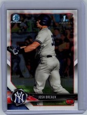 2018 Bowman Draft Chrome #BDC-57 Josh Breaux NM+