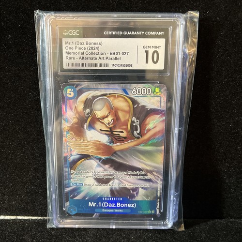 Mr.1(Daz.Bonez) (Alternate Art) graded SGC 10 for sale on eBay
