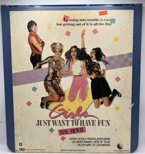 Girls Just want to have fun the movie RCA CED Selectavision Videodisc Girls Just want to have fun the movie RCA CED Selectavision Videodisc