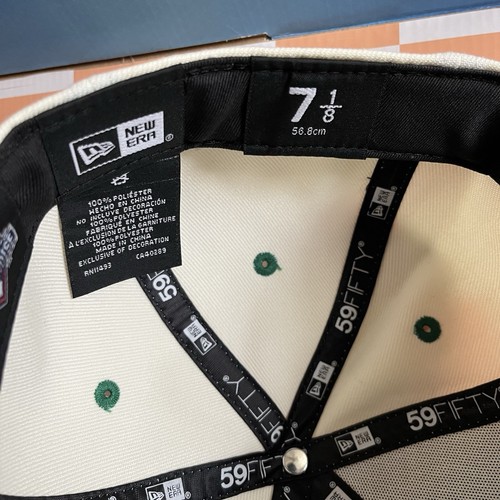 Vero Beach Dodgers Two Tone Offwhite/Yellow New Era 59fifty 7 1/8 - Picture 5 of 6