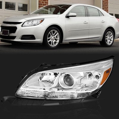 Left Side Headlight Projector For 2013-2015 Chevy Malibu 2016 Limited Chrome
