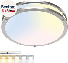 13Inch Ceiling Lights, 24W  Dimmable Flush Mount LED Ceiling Light Fixture, 5CC