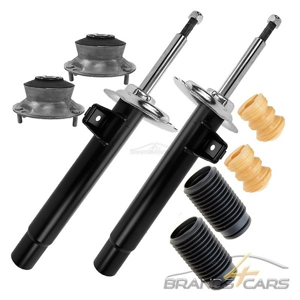 Atec 2X StossdÄMpfer GAS Vorne +Domlager +PROTECTION-KIT FÜR BMW 3-ER E46-image