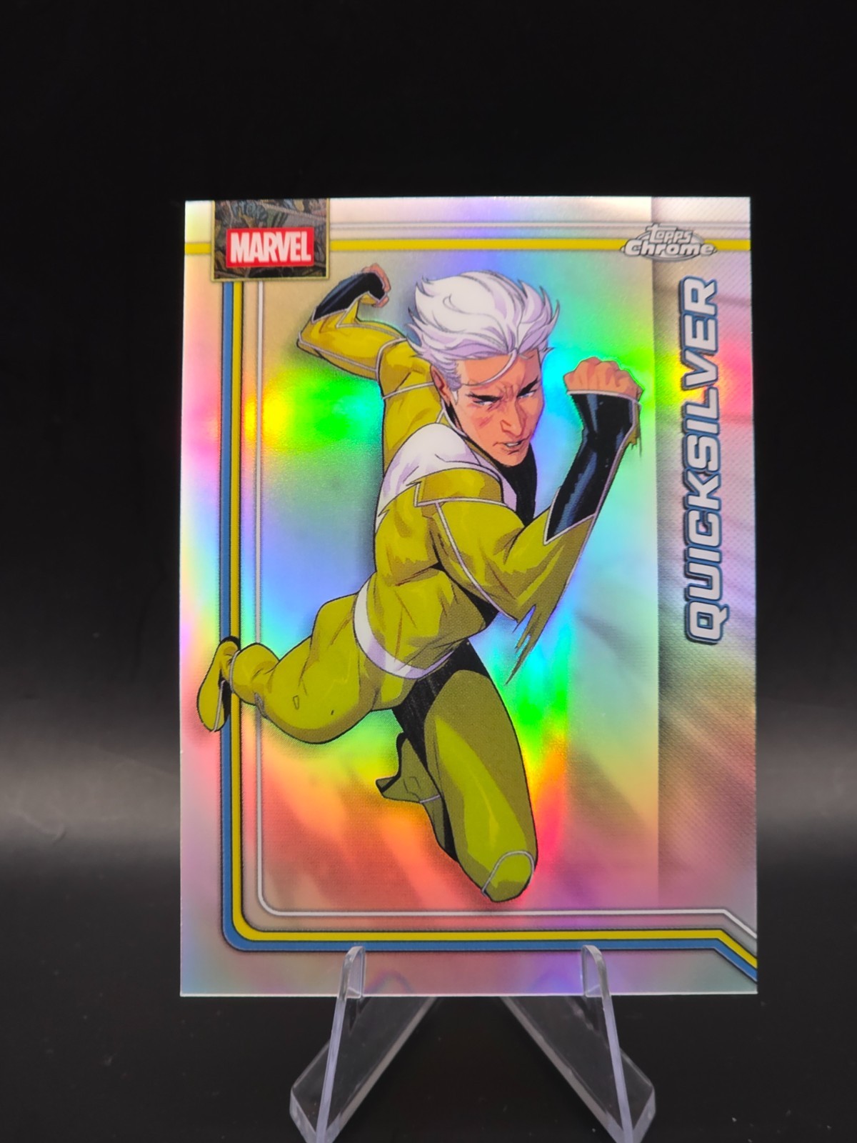 QuickSilver #93 2026 Topps Chrome Marvel Comics Refractor