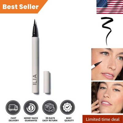 Clean Line Liquid Eyeliner - , Water Resistant, Quick Dry | Midnight Black