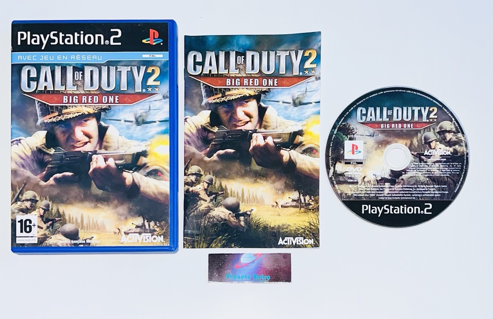 Call Of Duty 2: Big Red One - Jeu PS2 complet Version Francaise Sony