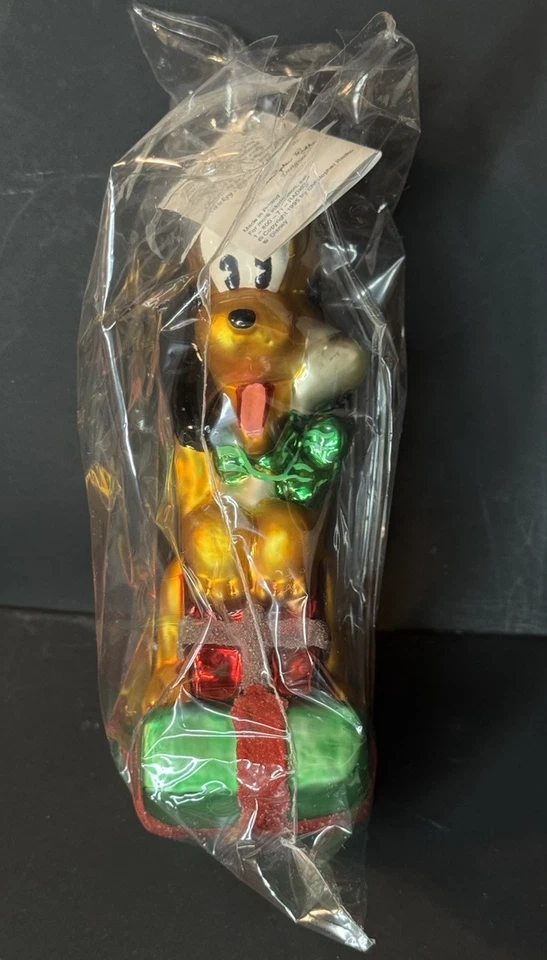 Christopher Radko Pluto Noel 1996 5,5" adorno de Navidad Disney Foto 2 de 4