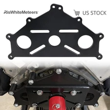 Black for LS LT For Duramax BBC SBC Heavy Duty Engine Safe Stand Adapter Plate