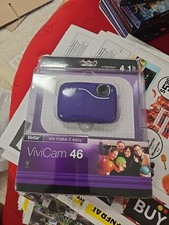 Vivitar ViviCam 46 PURPLE 4.1MP Digital Camera w/ USB Cable