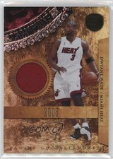 2010-11 Panini Gold Standard Rings Memorabilia 220/299 Dwyane Wade #4 HOF k4s