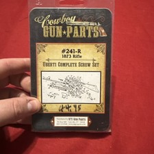 1873 Winchester Uberti Rifle. Complete Screw Set In Pack