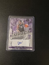 2022-23 Donruss Elite - Impact Impressions Davion Mitchell #II-DVM (AU)