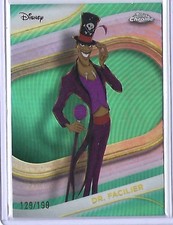 2025 DR. FACILIER TOPPS CHROME #129/199 AQUA REFRACTOR