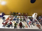 Vintage 1980s He-Man: lot of  25 Action Figures: Weapons Read Mattel