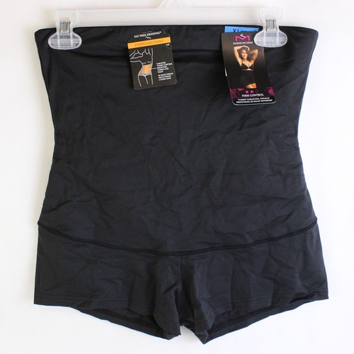 Gainant Maidenform Flexees - Taille XL - Noir Dentelle - Contrôle Ferme Abdomen Et Taille