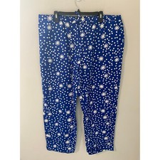 New Hanna Andersson Christmas Holiday Flannel Pajama Pants Size XL