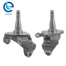 2pc 2 Drop Spindles Forged Steel For Ford Pinto 1973-1980 Mustang Ii 1974-1978