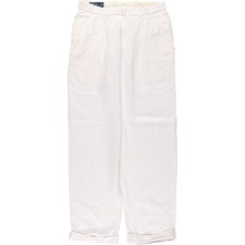Vintage Ralph Lauren POLO by Ralph Lauren two-pleat linen pants men's size W35