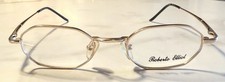 New Discontinued Roberto Elliot Eyeglasses Matte Gold Vintage Frames