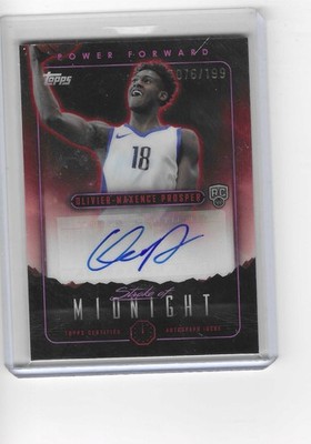 2023-24 Topps Midnight - Stroke of Midnight Autograph Olivier Prosper /199
