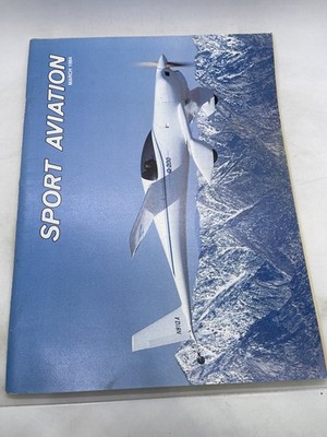Sport Aviation Magazine March 1984 Q200 Quickie Aircraft Vintage Aviation