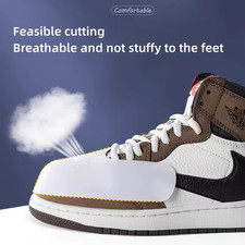6 Pairs Shoe Crease Protectors Anti-Wrinkle Toe Shields for Sneakers