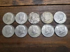 (10) 40% Silver Kennedy Half Dollars 1965-1969 $5 Face Value Constitutional -A23