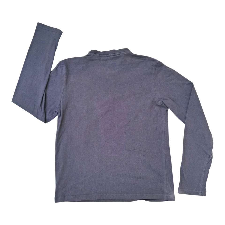 Футболка с длинным рукавом Billabong для мальчиков размер 14 серая с графическим принтом хлопковая рубашка для серфинга - Изображение 2 из 2