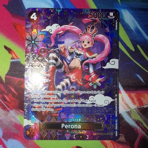 Perona - OP06-093 (SP) The Azure Sea's Seven Foil