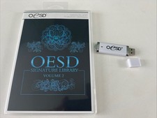 Bernina OESD Embroidery Designs USB Drive with 9 Collections - 244 Designs