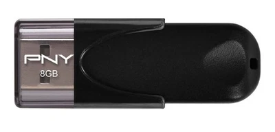 PNY USB-Stick Attaché 4 schwarz 8 GB - Bild 1 von 4